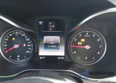 2018 Mercedes-Benz Glc 300 из США, поврежденный, VIN WDC0G4JB8JV110716